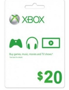 Xbox $20 Xbox Gift Card