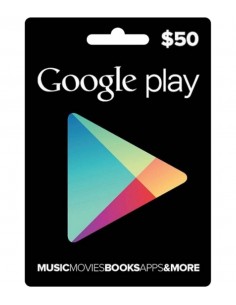 Gift Cards Google Play $50 USD