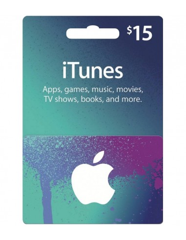 Gift Cards $15 Gift Card iTunes & AppStore