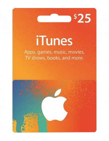 Gift Cards $25 Gift Card iTunes & AppStore